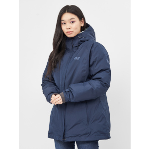 Пуховик Jack Wolfskin North Ice Parka W 1112221-1910 L Темно-синий (4060477277301)