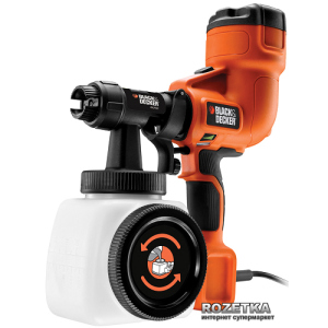 Фарборозпилювач Black+Decker HVLP200 краща модель в Полтаві