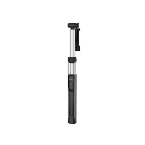 Монопод Hoco K10B Magnificent wireless selfie stick with backlight (L-1.6m) Black в Полтаві