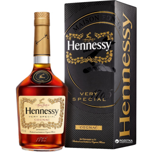 хорошая модель Коньяк Hennessy VS 4 года выдержки 0.7 л 40% в подарочной упаковке (3245995960015)