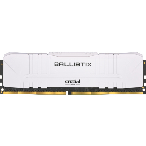 Оперативна пам'ять Crucial DDR4-3200 16384MB PC4-25600 Ballistix White (BL16G32C16U4W) надійний
