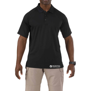 Футболка-поло тактическая 5.11 Tactical Performance Polo - Short Sleeve, Synthetic Knit 71049 L Black (2000000127118) в Полтаве