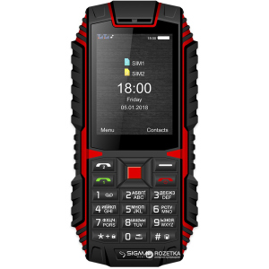 Мобільний телефон Sigma X-treme DT68 Black/Red рейтинг