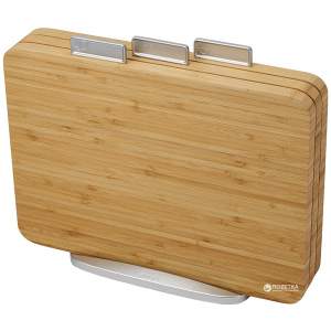 Набор Joseph Joseph Chopping Boards 3 разделочных досок 35х29.5 см + подставка (60141) в Полтаве