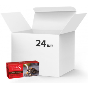 Упаковка чаю пакетованого TESS Earl Grey 24 шт по 25 пакетиків (4823096807850) в Полтаві