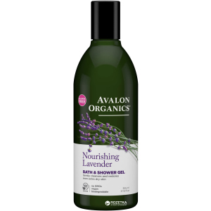 Гель Avalon Organics Лаванда с глицерином для ванны и душа 355 мл (654749351802) лучшая модель в Полтаве