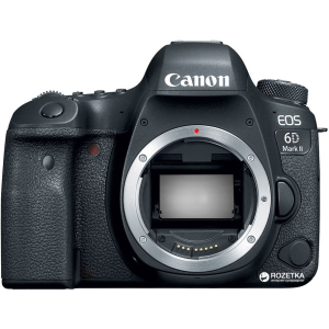 Фотоаппарат Canon EOS 6D Mark II Body (1897C031AA) Официальная гарантия! ТОП в Полтаве