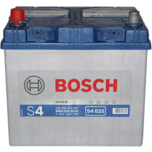 Автомобильный аккумулятор Bosch 6СТ-60 (S4025) 60 Ач (+/-) Asia 540 А (0 092 S40 250) в Полтаве