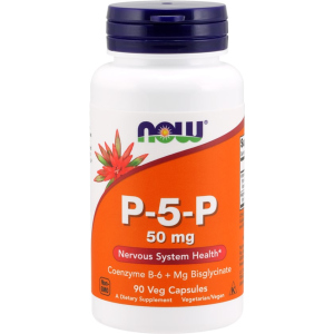 хороша модель Вітаміни Now Foods P-5-P (піридоксальфосфат) 50 мг 90 гелевих капсул (733739004611)