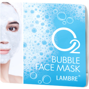 Маска Lambre Bubble face mask O2 Пухирцева з сильною кисневою дією 2х8 мл (3760183769503) краща модель в Полтаві