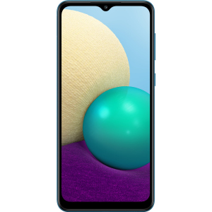 Мобільний телефон Samsung Galaxy A02 2/32GB Blue (SM-A022GZBBSEK) в Полтаві