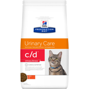 Сухий корм для кішок Hill's PRESCRIPTION DIET c/d Urinary Stress Feline Chicken з ідіопатичним циститом 4 кг (052742284309) краща модель в Полтаві