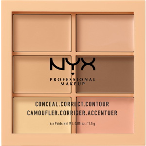 Палетка кремових консилерів NYX Professional Makeup 3C Palette - Conceal, Correct, Contour 01 Light 9 г (800897831479) краща модель в Полтаві