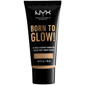 Тональна основа NYX Professional Makeup Born to Glow з натуральним сяючим фінішом 10 Buff 30 мл (800897190415) краща модель в Полтаві