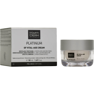 Крем MartiDerm Platinum Gf Vital Age Cream для сухої шкіри 50 мл (8437000435402) рейтинг