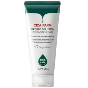 Пенка для умывания FarmStay Cica Farm Nature Solution Cleansing Foam с центеллой азиатской 180 мл (8809480773228) рейтинг