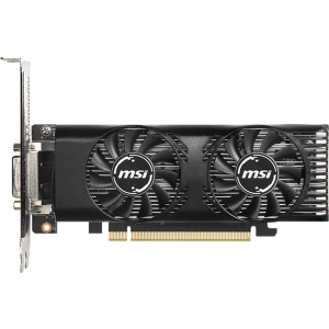 MSI PCI-Ex GeForce GTX 1650 Low Profile OC 4GB GDDR5 (128bit) (1695/8000) (DVI-D, HDMI, DisplayPort) (GTX 1650 4GT LP OC) ТОП в Полтаві