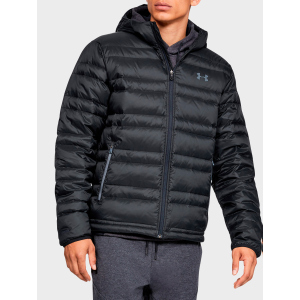 Куртка Under Armour Ua Armour Down Hooded Jkt 1342738-001 M Черная (192810223448) надежный