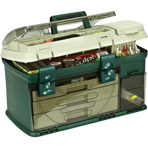 Ящик Plano Tackle Box XL 3-х полочный 53.1x30x30 см Зеленый/Бежевый (737002) в Полтаве