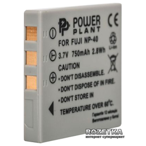 Aккумулятор PowerPlant для Fuji NP-40, KLIC-7005,D-Li8/ Li-18, Samsung SB-L0737 (DV00DV1046) ТОП в Полтаві