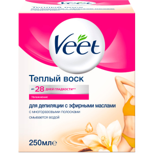 Теплий віск для депіляції Veet 250 мл (5003267101058) надійний