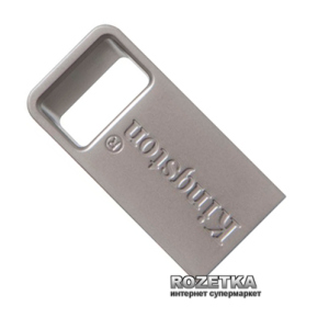 Kingston DT Micro 3.1 32GB Metal Silver USB 3.1 (DTMC3/32GB) ТОП в Полтаве