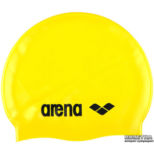 Шапочка для плавання Arena Classic Silicone 91662-35 Yellow (3468334550498) надійний