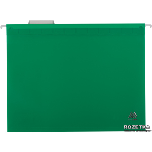 Подвесной файл Buromax А4, пластиковый 12 шт Зеленый (BM.3360-04) лучшая модель в Полтаве