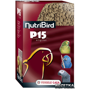 Корм для попугаев Versele-Laga NutriBird В15 Original maintenance с орехами 1 кг (5410340220603) лучшая модель в Полтаве