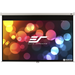 Elite Screens настінний з механізмом повернення 139"(16:10) 297.9 x 186.2 (M139NWX) White case ТОП в Полтаві