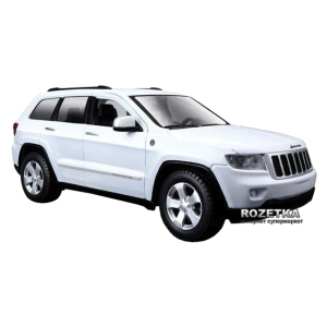 Автомодель Maisto (1:24) 2011 Jeep Grand Cherokee (31205 white) Белый в Полтаве