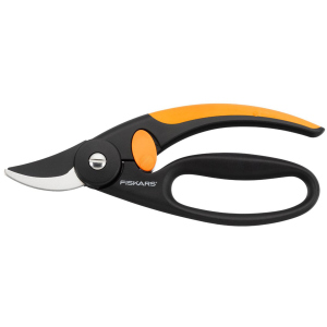 Плоскостной секатор с петлёй для пальцев Fiskars P44 (1001534/111440) лучшая модель в Полтаве