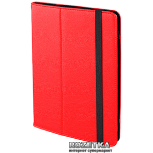 Обложка Drobak Premium Case для планшета 9.6-10.3" универсальная Fire Red (216899) ТОП в Полтаве