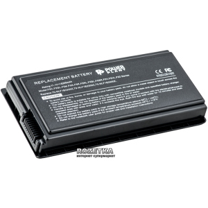 Аккумулятор PowerPlant для Asus F5 Black (11.1V/5200mAh/6Cells) (NB00000015) в Полтаве