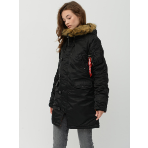 Парка Alpha Industries N-3B W Parka L Black лучшая модель в Полтаве