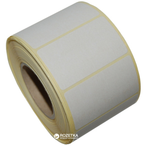 Етикетка Aurika Vellum 40х25 мм 2000 етикеток прямокутна 10 шт White (4025W) надійний