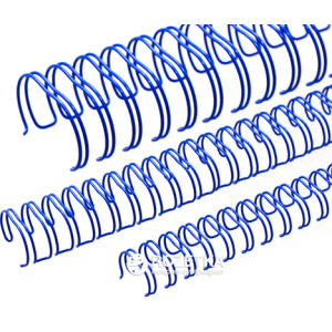 Металеві пружини Agent A4 d 8 мм 3:1 100 шт Сині (8888821195486) ТОП в Полтаві