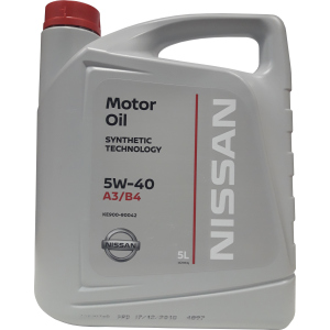 Моторна олія Nissan Motor Oil 5W-40 5 л (KE900-90042) краща модель в Полтаві