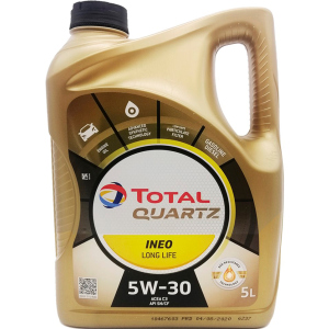 Моторное масло Total Quartz INEO L Life 5W-30 5 л (181712) лучшая модель в Полтаве