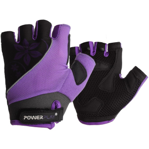 Велоперчатки женские PowerPlay 5281D XS Purple (5281D_XS_Purple) лучшая модель в Полтаве