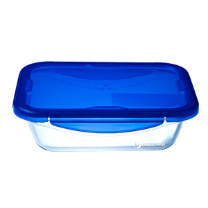 Форма для запекания прямоугольная Pyrex Cook&Go с крышкой 24х18х6 см (282PG00)