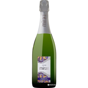 Вино ігристе Mirame Cava біле брют 0.75 л 11.5% (8426998265757) в Полтаві