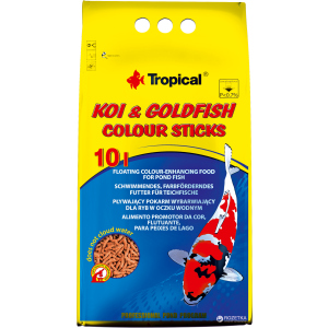 хороша модель Корм Tropical Koi&amp;Goldfish Colour Sticks для ставкових риб у паличках 10 л (5900469406564)