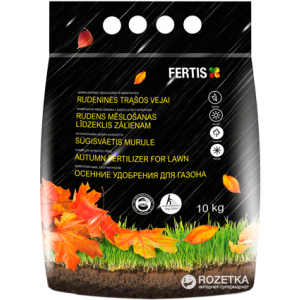 Осеннее удобрение для газона Fertis без нитратов 10 кг (10508583) 4779039690686 ТОП в Полтаве