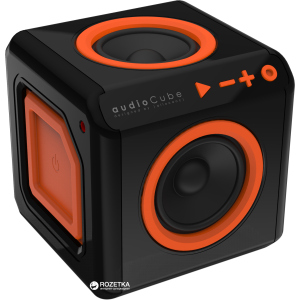 Акустична система Allocacoc audioCube Black/Orange (3802/EUACUB)