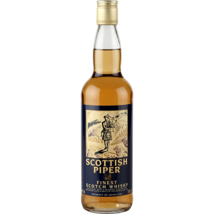 Вискі Scottish Piper Finest витримка 3 роки 0.7 л 40% (5021692400102)