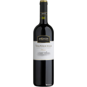 Вино Zonin Valpolicella Classico червоне сухе 0.75 л 12.5% ​​(8002235692557) в Полтаві
