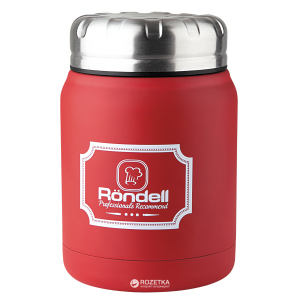 Термос харчовий Rondell Picnic 0.5л Red (RDS-941) краща модель в Полтаві