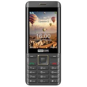 Мобільний телефон Maxcom MM236 Black-Gold краща модель в Полтаві