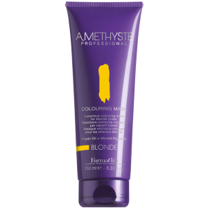 Маска окрашивающая Farmavita Amethyste Blonde Mask для оттенков блонда 250 мл (8022033016270) лучшая модель в Полтаве